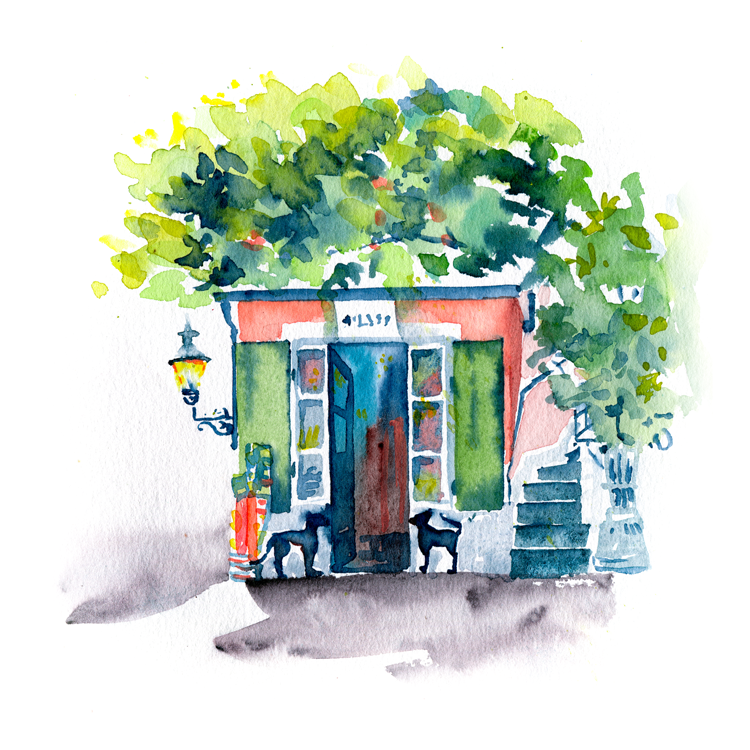 The hotel swimming pool